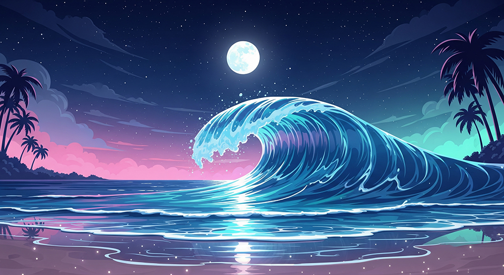 Launched in Transparent Waves